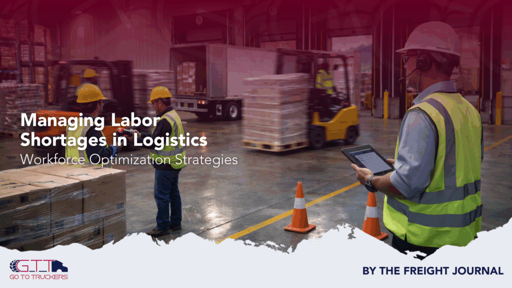 Warehouse team and supervisor coordinating dock operations, highlighting labor shortages in logistics and workforce planning.