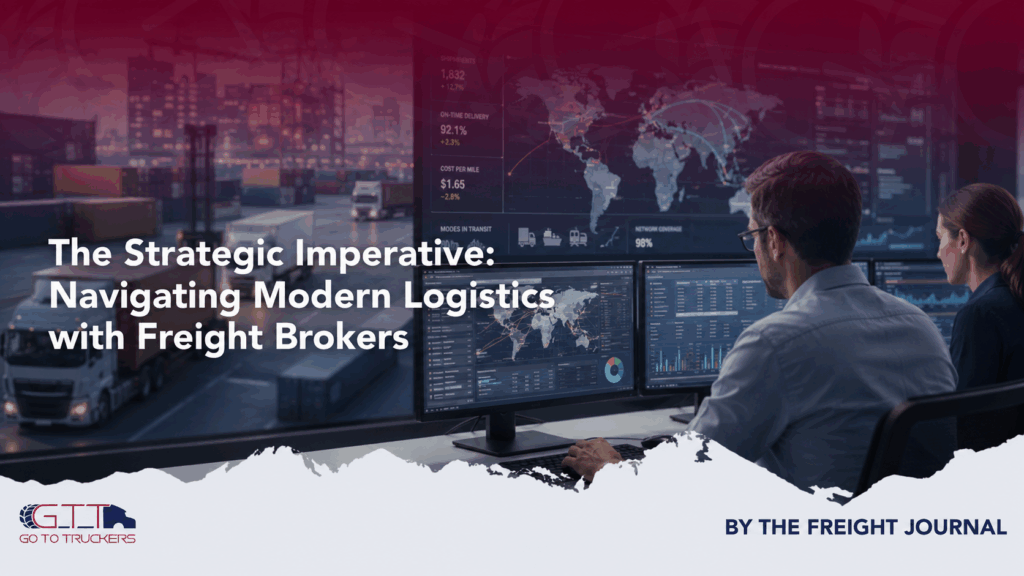 The Strategic Imperative: Navigating Modern Logistics with Freight Brokers.